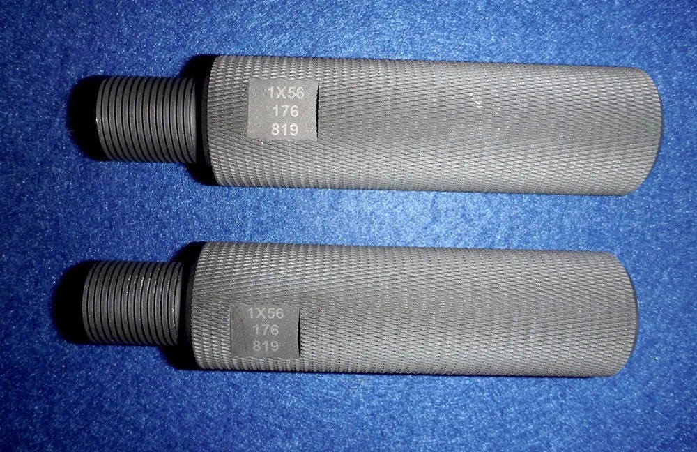 Dauerhaft markierte Metallteile